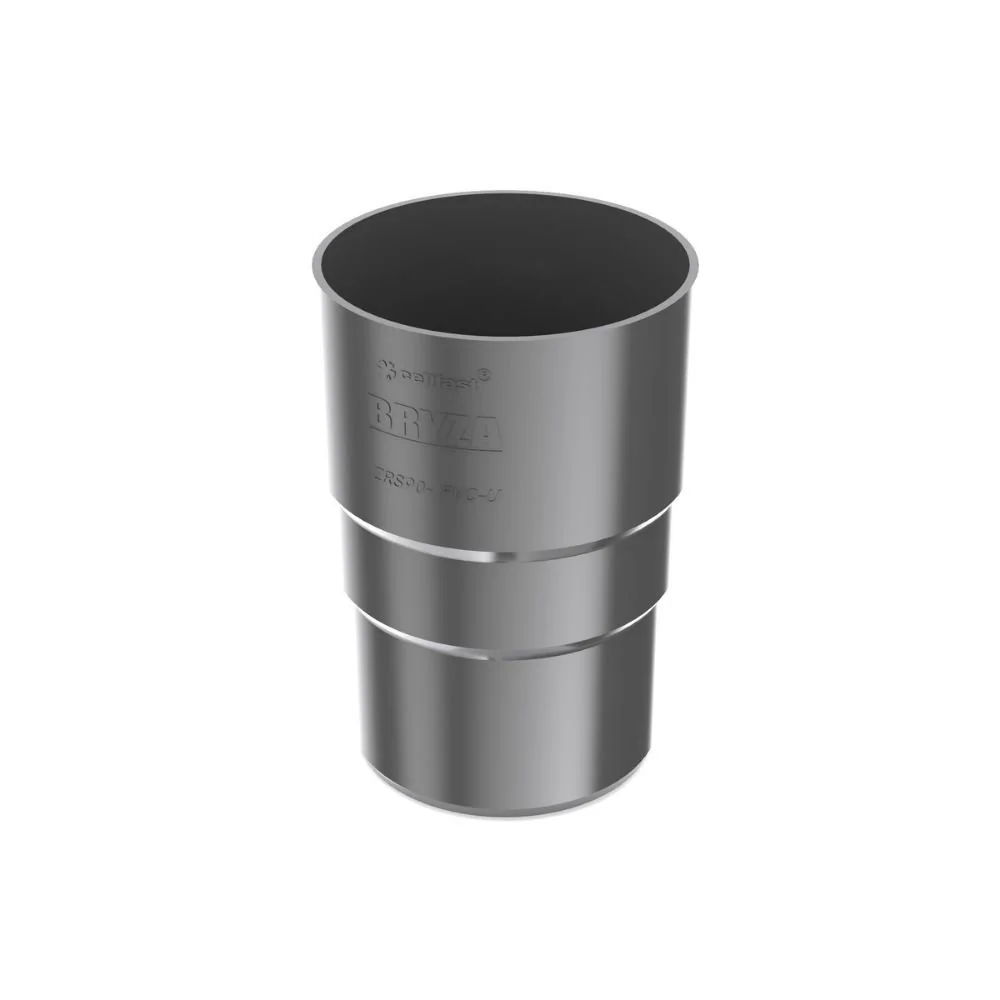 "Raccord de Gouttière Graphite Système 63 image"