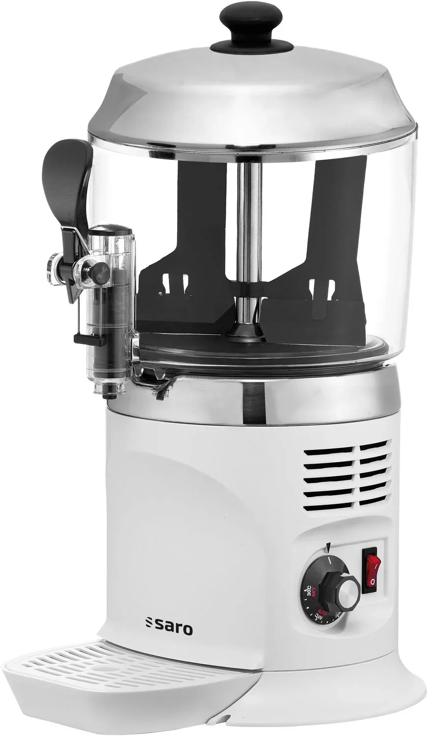 "Machine a chocolat chaud, chocolatière Saro - modèle Nina, blanc image"