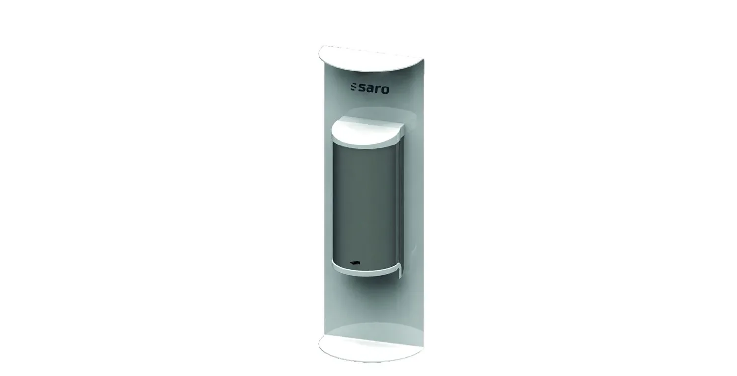 "Saro Distributeur de désinfection en acier inoxydable no touch - Antonia, blanche image"