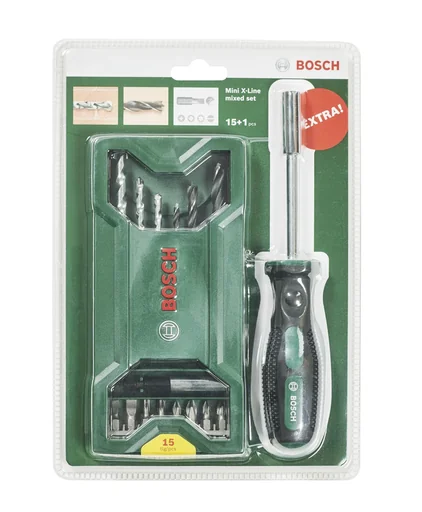 "Screwdriver + Mini X-Line Set 15+1-piece image"