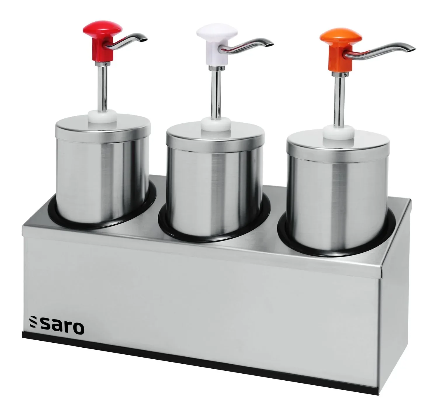 "Saro Distributeur de sauces, Pompe à sauces  - modèle PD 006 3 x 2,25 ltr image"