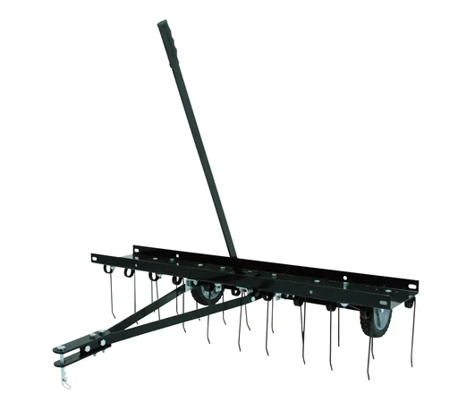 "Attachment for lawn tractors scarifier 120 cm working width - extra sturdy design! image"
