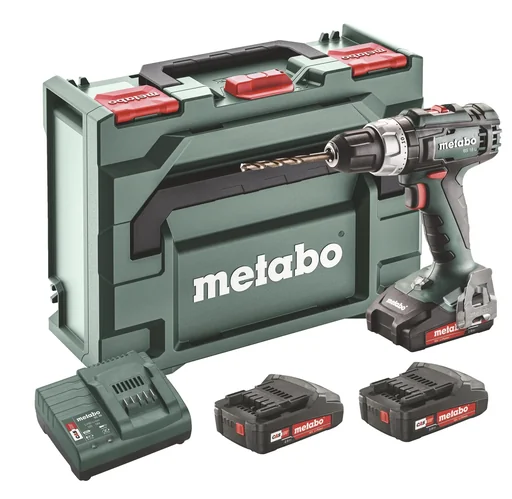 "Bohrschrauber 18 V BS 18 L Battery Set with 3 Li-Power Battery Packs (18 V/2.0 Ah) image"