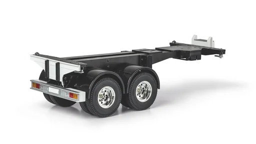 "1:14 20ft Container Trailer Chassis Kit image"
