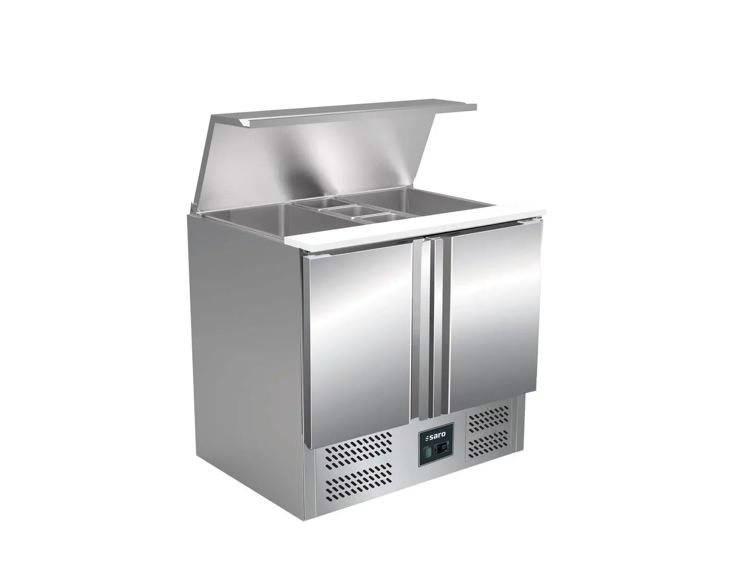 Saro Saladette, saladette réfrigérée avec 2 portes - modèle BALDUR S 900