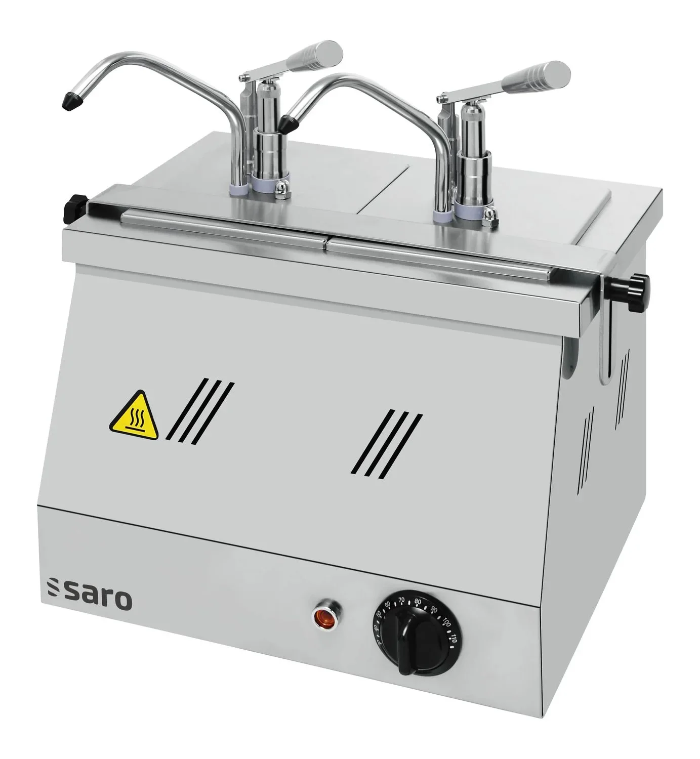 "Saro Bain marie 2X1/6 GN 200 avec distributeur BM 0216 image"