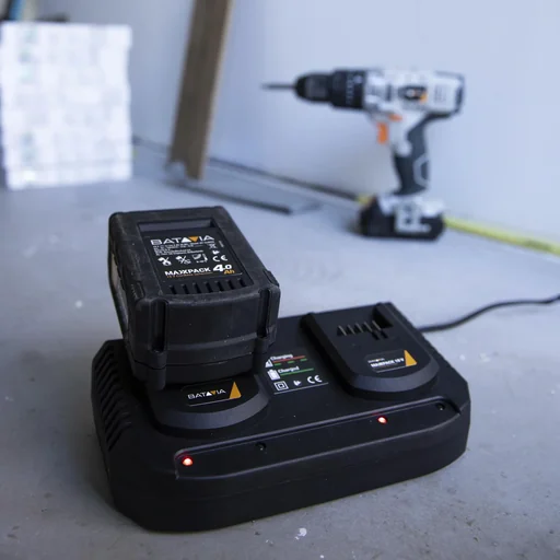 "Chargeur double Maxxpack 18 V 2 x 3,5 Ah image"