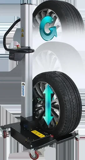 "Tire mounting aid compact image"