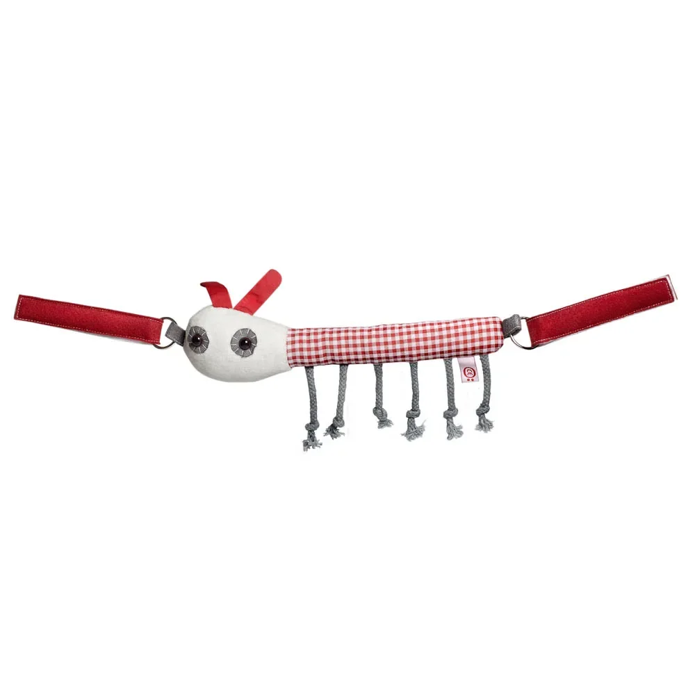 Esthex Spirale d'activité chenille Rupert rouge