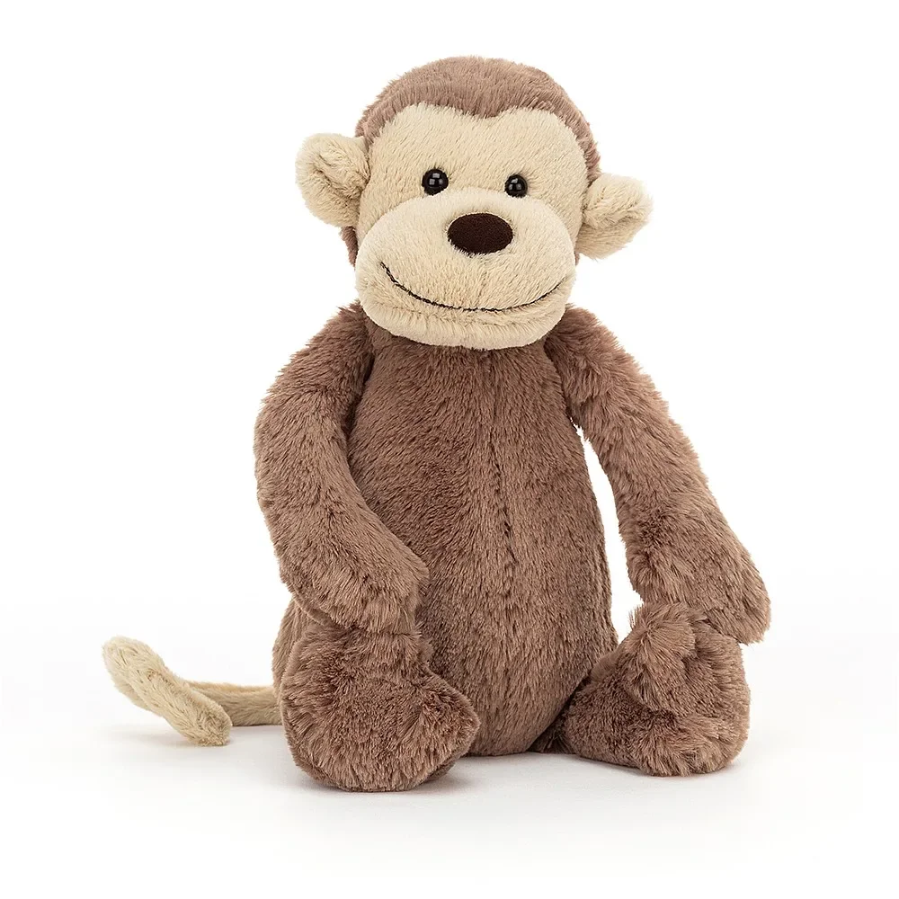 "Jellycat Peluche - Bashful Monkey, 18x9 cm image"