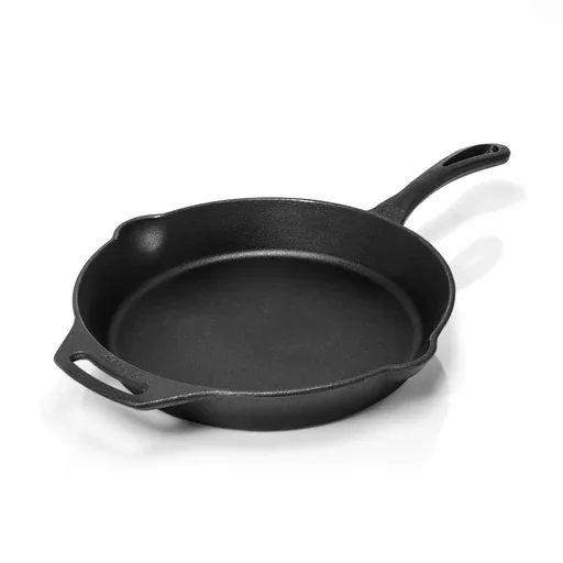 "Fire pan with handle and opposite handle (without feet) image"