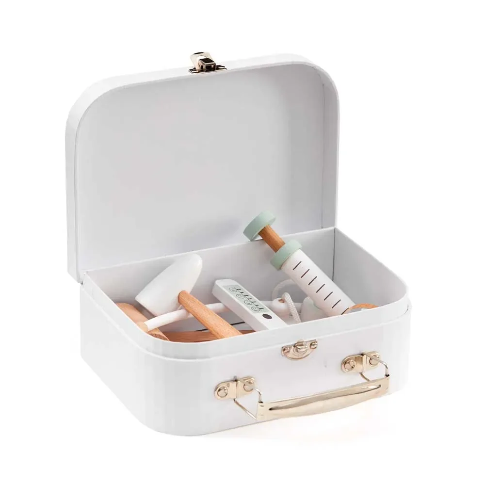 "Kids Concept Jouet Mallette de médecin blanche image"