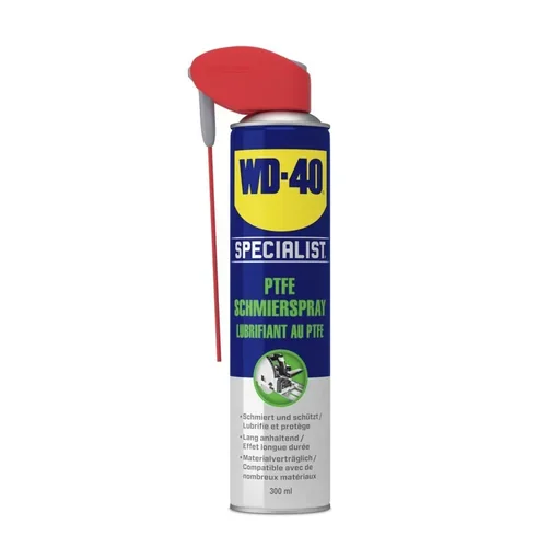 "Specialist PTFE Lubricating Spray with Smart Straw Spray Head, 300 ml image"