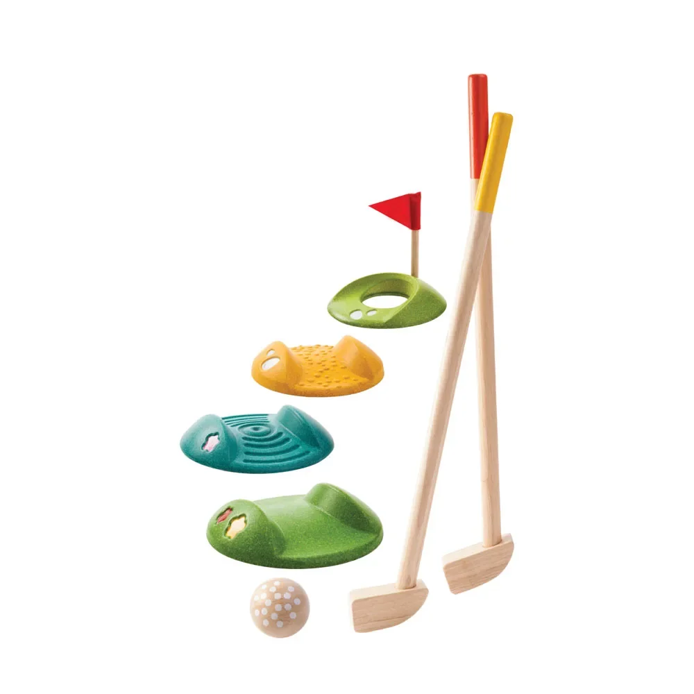 Plan Toys Set de minigolf en bois
