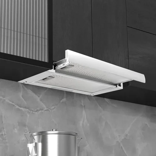 "Extractor hood Slimline 480 m³/h aluminum stainless steel image"