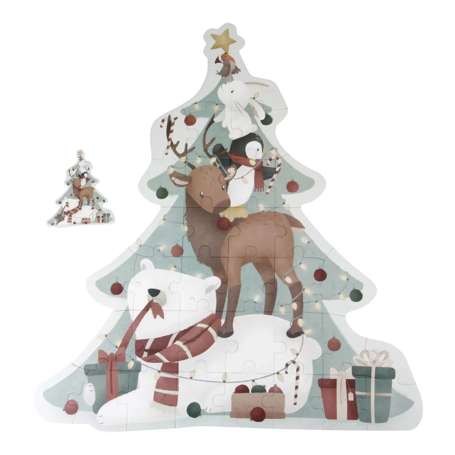 "Puzzle de Noël Little Dutch XL image"