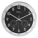 Wall clock WT 7981 with temperature and humidity display