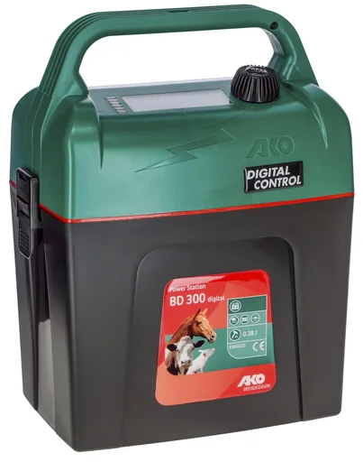"AKO Power Station BD 300 digital 9V battery device image"
