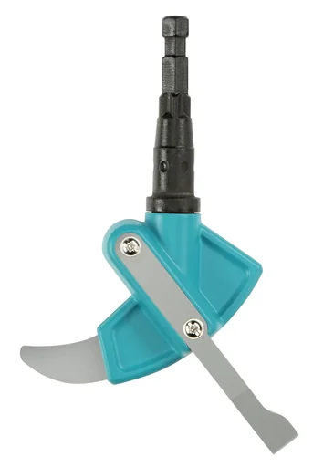 "Combisystem 2 in 1 joint scraper, robust stainless steel blade image"