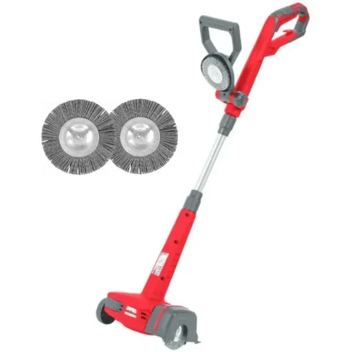 "Electric weed brush with 2 additional brushes - 400W - EFB 404 image"