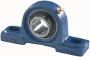 2-hole pillow block bearing with cast housing, for 50 mm shaft