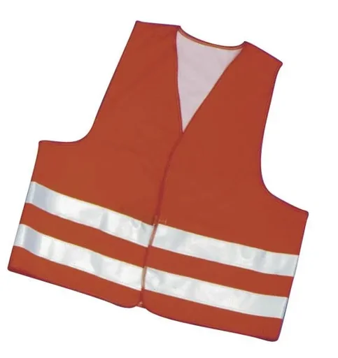 "Safety vest, universal fit orange image"