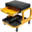 Workshop stool with drawer - max. 90 kg - 38 cm high