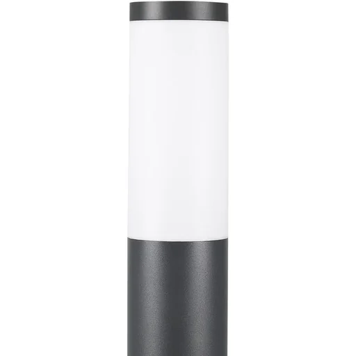 "Path lighting / outdoor light - Garden - Stainless steel - With sensor - 100 x 12 cm - Anthracite image"