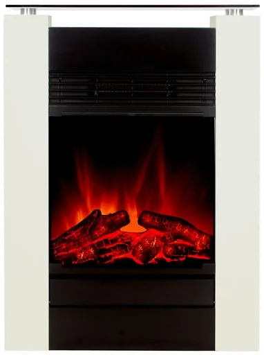 "Cheminée électrique "Tessin weiss" image"