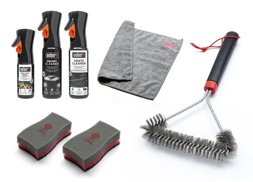 "Cleaning kit for charcoal grills image"
