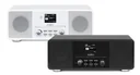 Design DAB+/FM radio with Bluetooth, CD, Aux-In and encoding in black