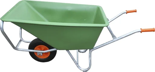 "Large wheelbarrow "Green Garden I", 170 liters, 1 foamed Wflex wheel image"