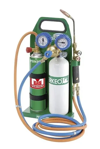 "Mini-Eco brazing device for propane-butane gas cartridges and oxygen image"