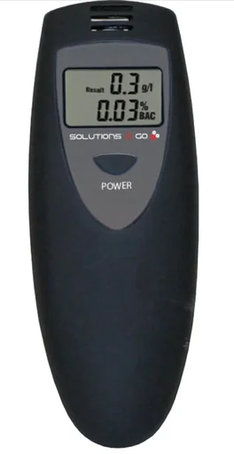 "Digital breathalyzer image"