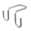 Ladder hooks for holding buckets and tools, set of 2