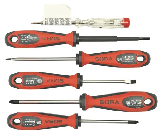 "Screwdriver set Basic - 6 pieces image"
