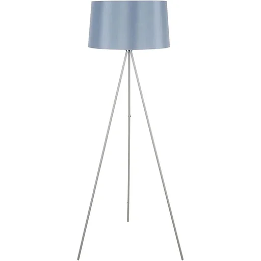 "Floor lamp tripod bedroom floor lamp floor lamp 40W metal grey ?48 x 156 cm image"