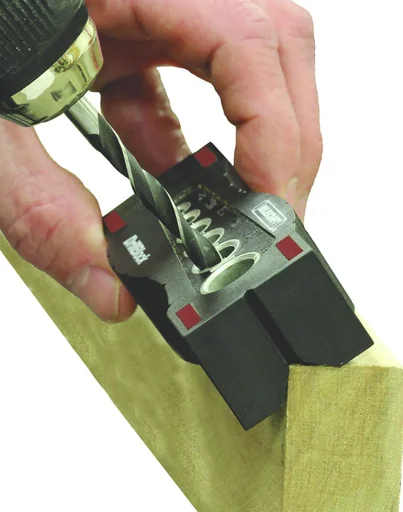 "Drilling template "Drill Block" metric image"