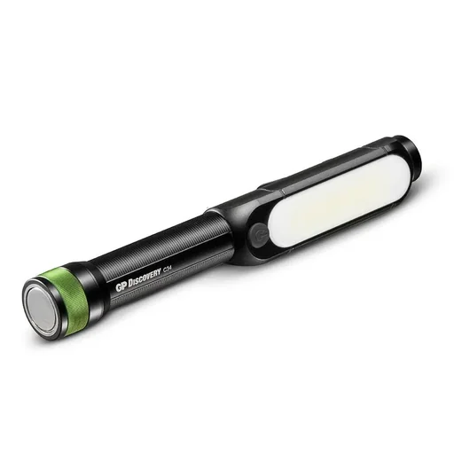 "DISCOVERY Clip work light with side COB light bar, magnetic attachment, 4 light modes 550 lumens, IPX4 image"