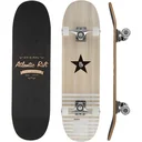 Skateboard - ABEC 9 Bearings - Wood - Black - PU Wheels & Shock Absorbers