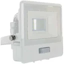 VT-118S LED Floodlight with Sensor - 10 W - 735 Lm - 4000K - White
