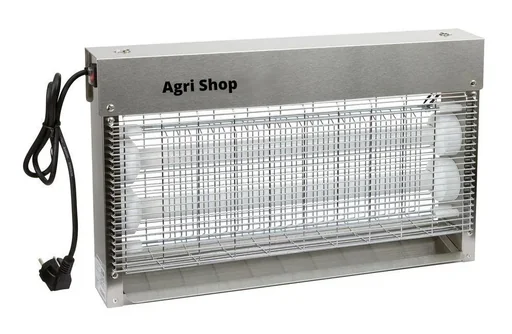 "Electric fly killer EcoKill Inox IPX4, 2 x 15 watts image"