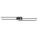 LED wall and ceiling light, 110 cm, CCT, 4400 lumens, 40 watts, black