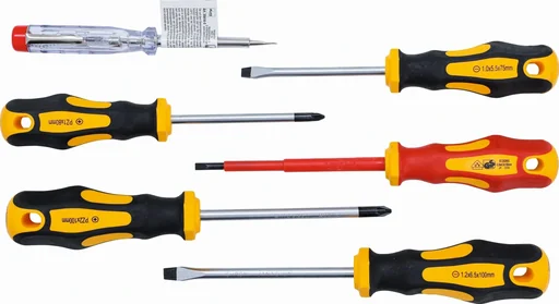 "VDE electrician's screwdriver set, 6 pieces image"