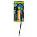 Weed burner with piezo ignition and free gas bottle