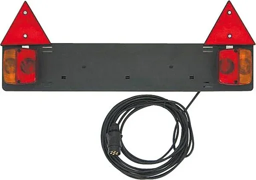 "Trailer lighting 12 Volt - with license plate lighting image"