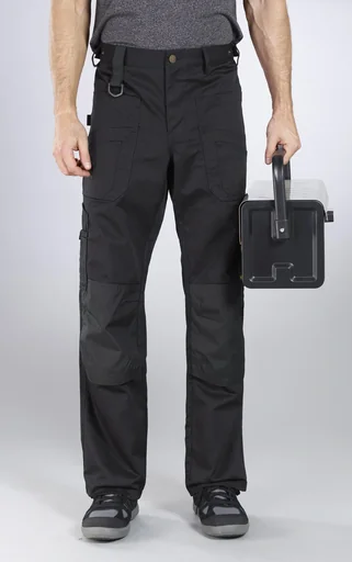"Work trousers, color black, size L image"