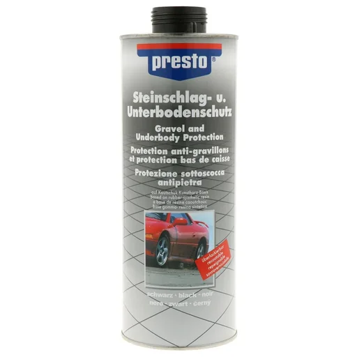 "Stone chip protection, paintable, black, 1000 ml image"