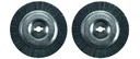 Nylon brush set of 2