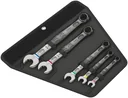 Combination wrench set, 5-piece
